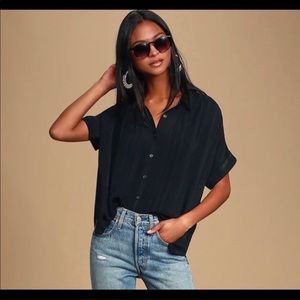 LuLu’s Everlee Striped Button Up Top